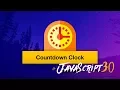 Vanilla JS Countdown Timer -