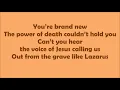 Rise up - Lazarus by CAIN (with lyrics)