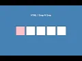 Drag Drop Fun Create Interactive Boxes with HTML CSS JavaScript
