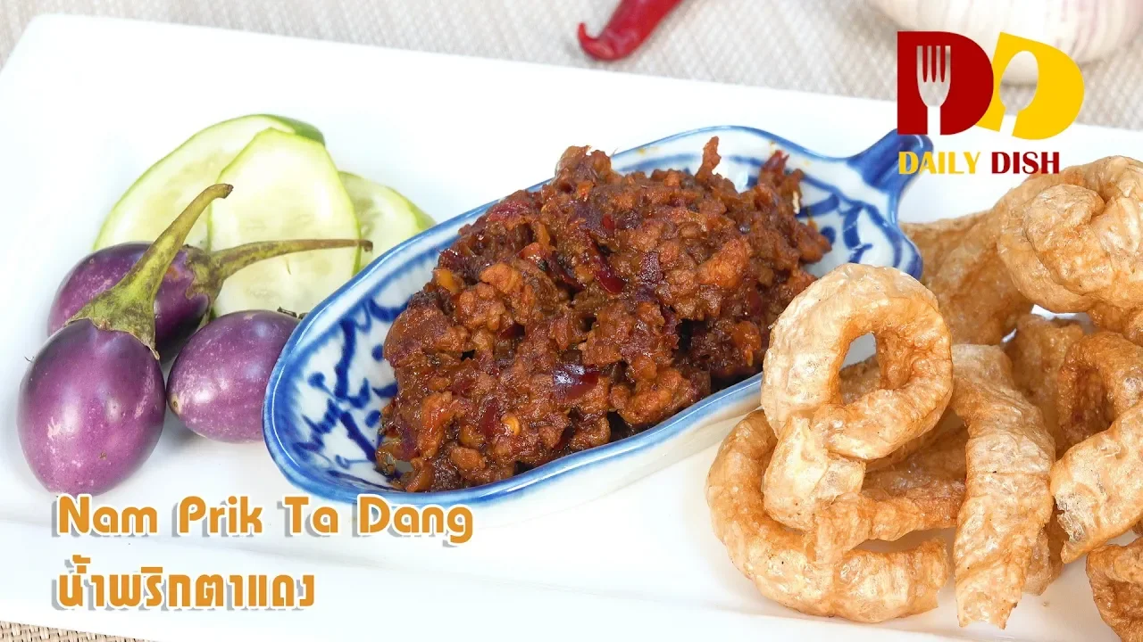 Nam Prik Ta Dang   Thai Food   