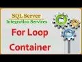 SSIS - Introducing the Foreach Loop Container
