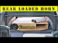 How To Properly Build A Horn Enclosure For Car - 6 Inch Subwoofer