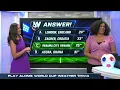 Jackie Brown and Alana Cameron Tackles World Cup Weather Trivia