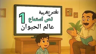 نص استماع عالم الحيوان تدريبات للصف الأول الابتدائي معلومات هتفيدك جد ا وهتفرق في تأسيس ابنك 