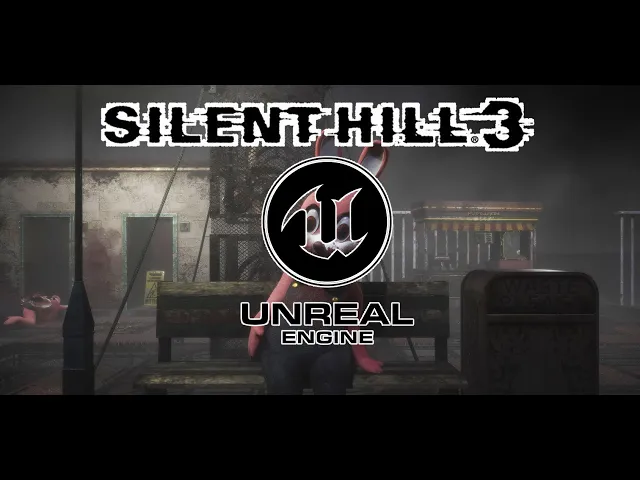 SILENT HILL 3 - PARK ENTRANCE in Unreal Engine 5 - 3D Portfolio piece