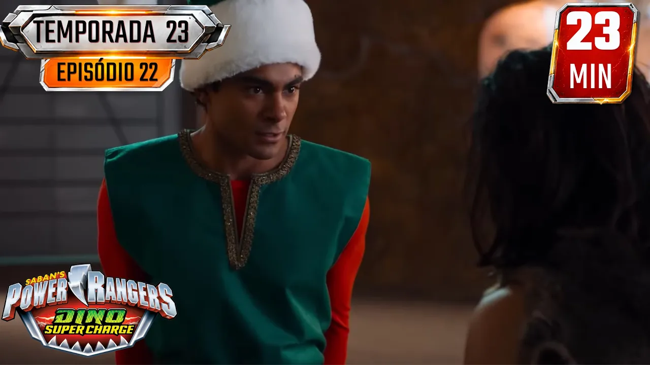 Power Rangers para Crianças ???? Dino Super Charge ☃️ Aí vem Hexatal | Episódio Completo