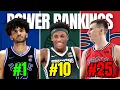Ranking the Top 25 Teams in College Basketball after Week 17