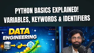 Python Tutorial for Beginners Variables Keywords Identifiers Easy Explanation