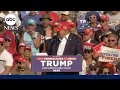 shows moment of Trump assassination attempt at rally