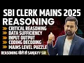 SBI Clerk Mains 25 Critical Reasoning Input Output Coding Decoding Mains Level Puzzle Sanjay sir
