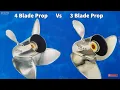 Testing 3 Blade vs 4 Blade Propellers What s the Difference Between 3 and 4 Blade Outboard Props