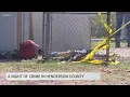 A night of crime in Henderson County
