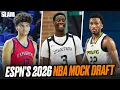 The First Ever ESPN 2026 NBA Mock Draft