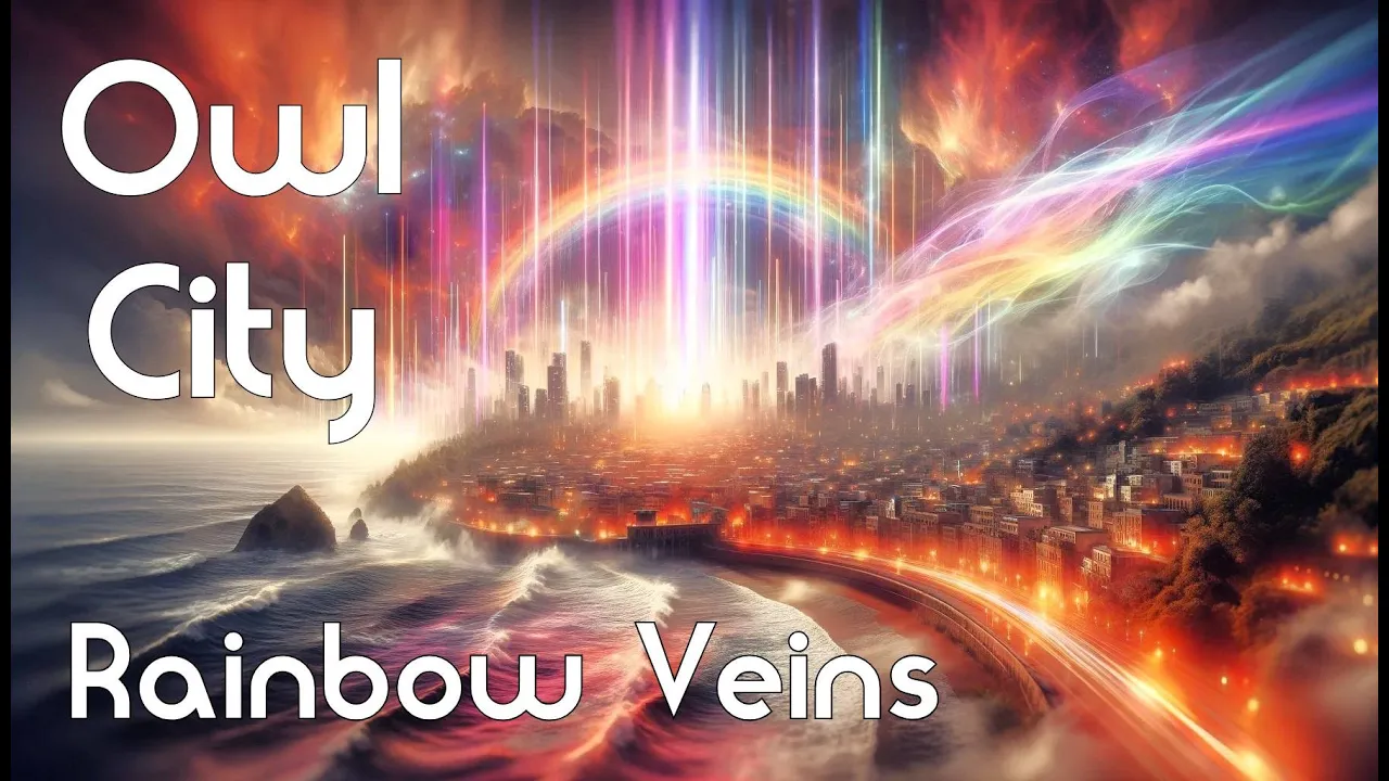Rainbow Veins - Owl City (Visualizer)