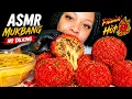 ASMR MUKBANG FRIED HOT CHEETOS BOUDIN BALLS ASMR EATING SPICY FOOD