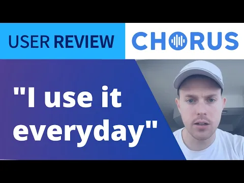 Thumbnail for User Review: Call Recording Through Chorus Works As A Key Tool In Content Recall & Employee Coaching