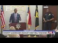Forsyth County sheriff addresses budget meeting tensions