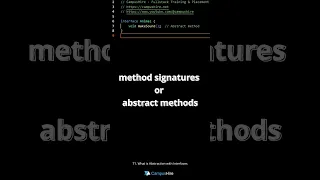 Java IQ - What is Abstraction with Interfaces