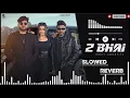  2 Bhai (Slowed + Reverb) Mohit Ladhotiya | Bhadak Singh | Nidhi Negi | New Haryanvi Song 2026 | 