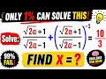 Only 1 Can Solve This Algebra Puzzle Find the Value of x