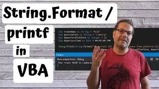 String Format printf in VBA