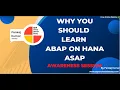 WHY YOU SHOULD LEARN ABAP ON HANA CDS AND AMDP AND SQL SCRIPT MOTIVATION TO LEARN AND GROW