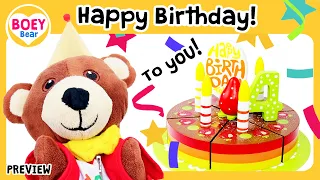 🎉 Surprise Birthday Video for your Toddler! 🎂 Boey's Birthday message | Toddler Learning Videos