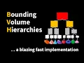 24 - Bounding Volume Hierarchies with a blazing fast implementation using Morton codes