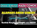 Download Lagu ALAMATE ANAK SHOLEH - Versi Dangdut KARAOKE ADEM Rasa ORKES || Nada Cowok