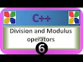 Division and Modulus Operators in C programming