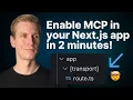 Build Next js MCP - Your Website MCP-Server In 1 App