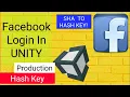 Facebook Release Hash Key In Unity How to get SHA to Hash Key