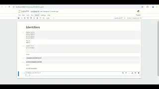 Python fundamentals-Identifiers Tech World
