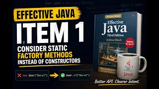 Effective Java Item 1 - Static Factory Methods vs Constructors
