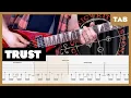 Download Lagu Megadeth - Trust - Guitar Tab | Lesson | Cover | Tutorial