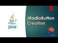 Java Swing GUI Part RadioButton creation - JRadioButton constructors and its Methods ButtonGroup