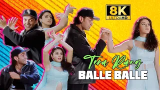 tera rang balle balle 8k full video song soldier 1998 jaspinder narula sonu nigam