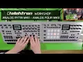 Lagu Workshop Elektron Analog RYTM MK2 y Analog Four MK2