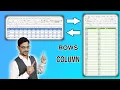 Data for from Row to Column row data for pivot view Power Query in excel