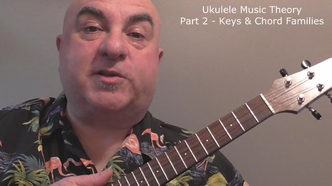 Ukulele Music Theory Part 2 - Keys & Chord Families