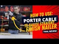 How to use Porter Cable 16 Gauge Finish Nailer - 4K