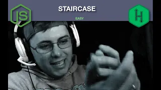 Staircase HackerRank Walkthrough Solution JavaScript