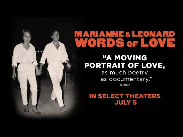 MARIANNE & LEONARD WORDS OF LOVE | Official Trailer | Roadside Attractions