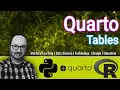 Quarto Basics 3 Tables