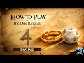 How to Play The One Ring RPG 2e Part 4 - Combat Basics