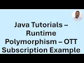 Java Tutorial 41 - Polymorphism