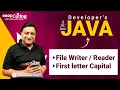 Java Text Files Reading Writing File Writer File Reader Java for Developers
