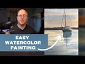 Easy Watercolor Painting for Beginners step by step