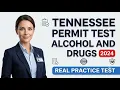 Tennessee Permit Test Alcohol Drugs Practice Questions To Pass Your TN DMV Exam Today
