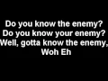 Download Lagu Green Day - Know Your Enemy (Lyrics)